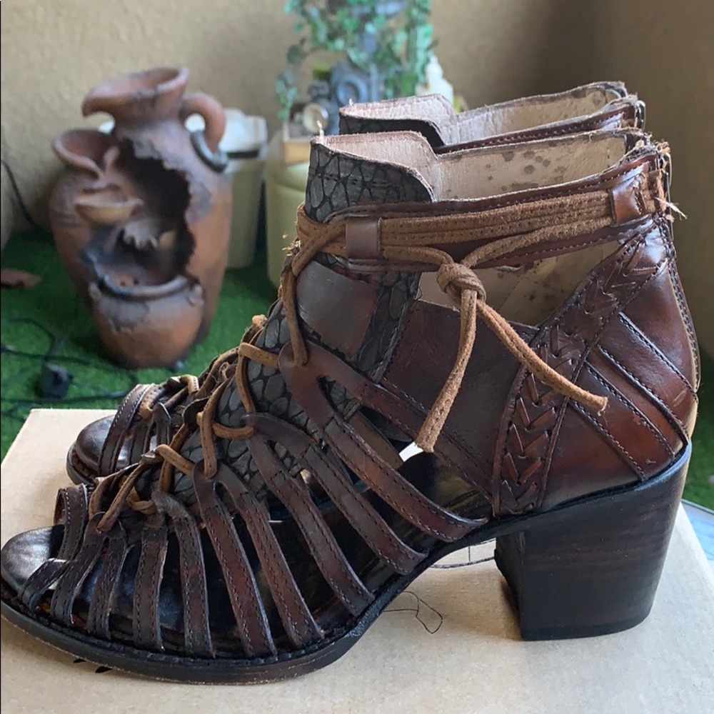 FREEBIRD Strappy Heeled Sandals